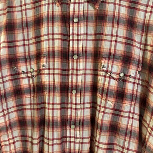 GUESS Snap Button-up Size XXL - Picture 3 of 4